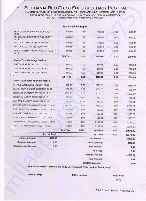 Latest Hospital Bill p2