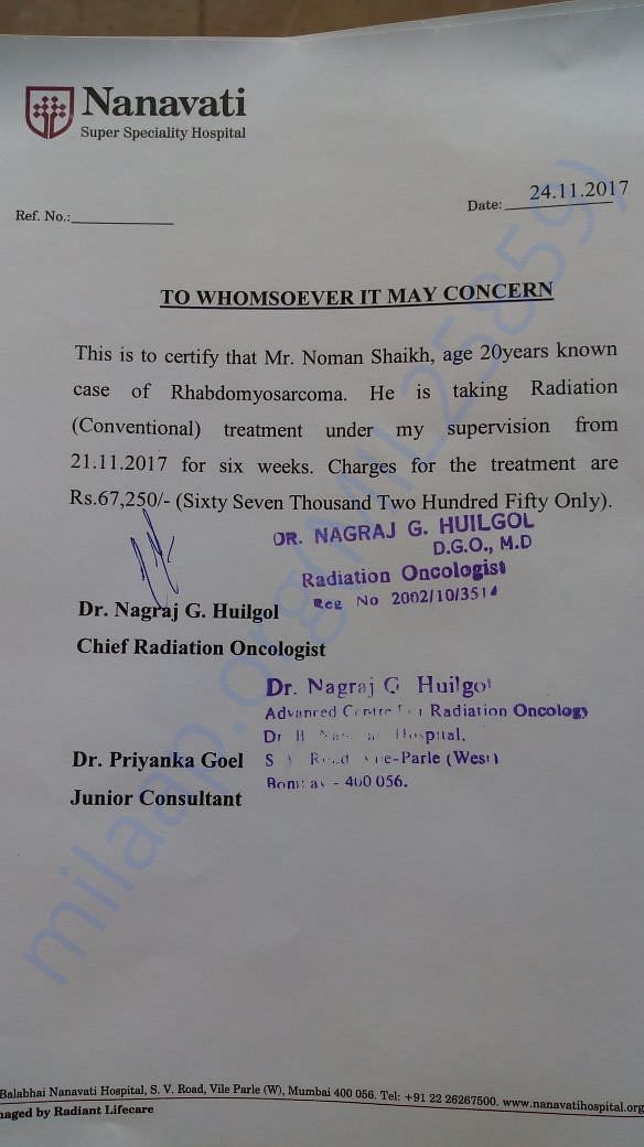 letter from doctor