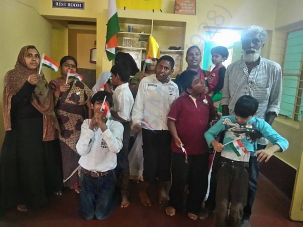Independence day celebration with our special children