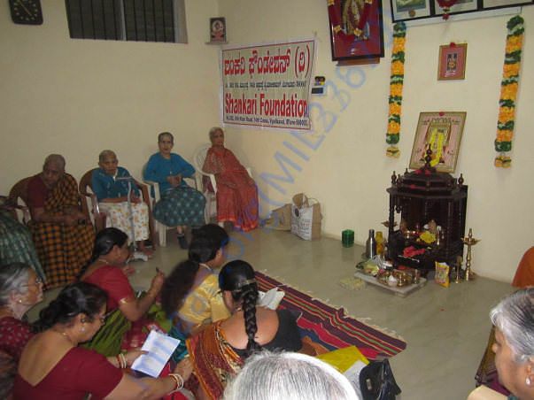 Activities held at current old age home