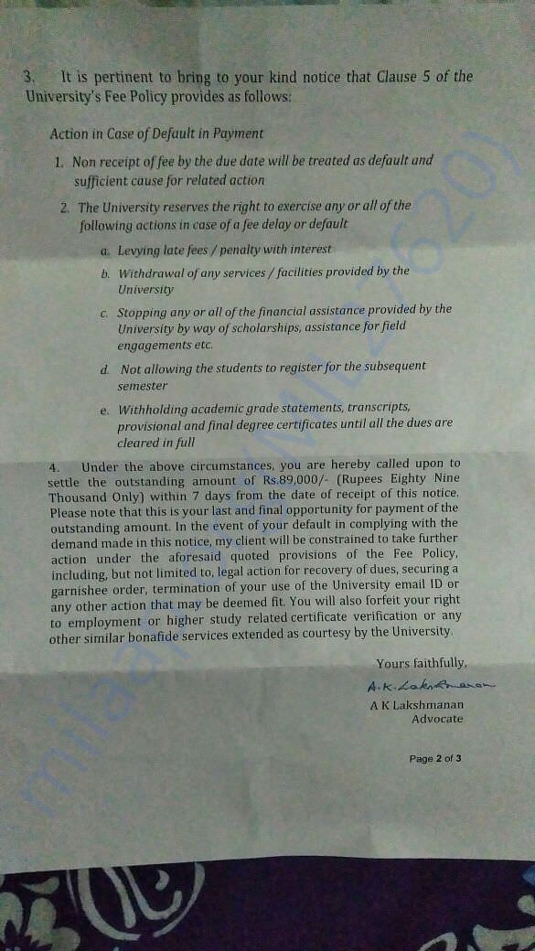 The Legal Notice