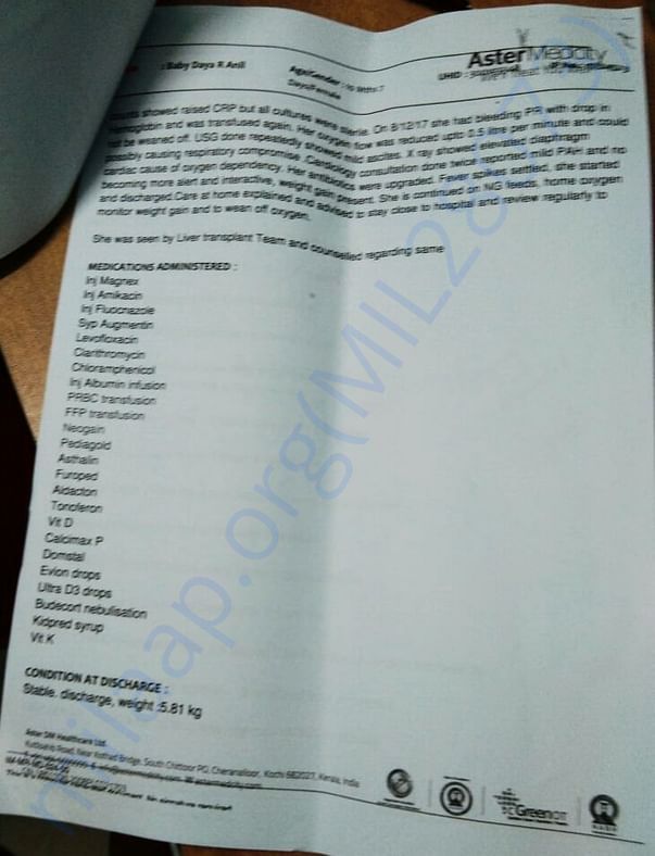 Medical certificates