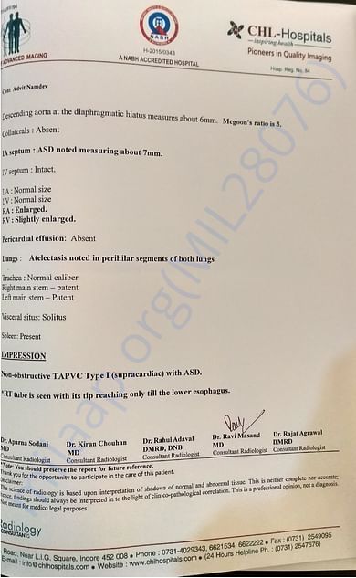 Report for Heart Blockage
