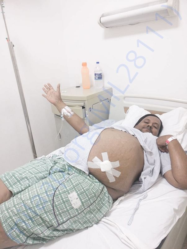 Current Picture of Rajkamal at Manipal Hospital Ward