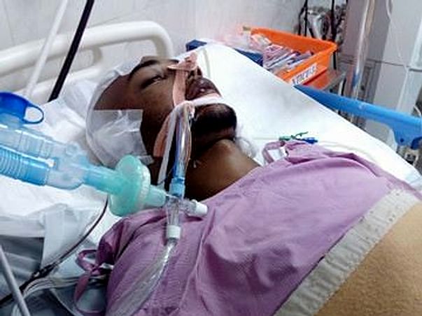 Help ajmeer kaja mydeen recover from accident operation