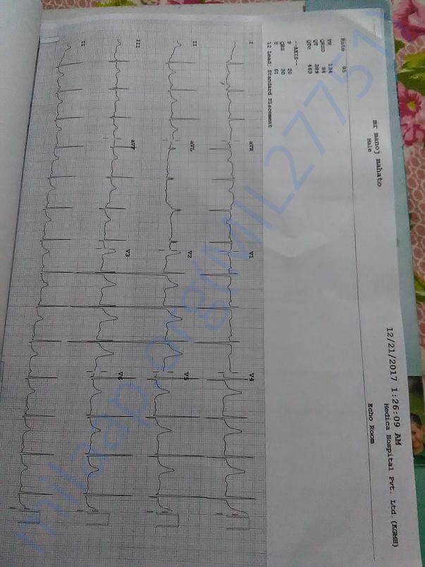patient's medical report