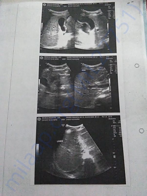 patient's medical report