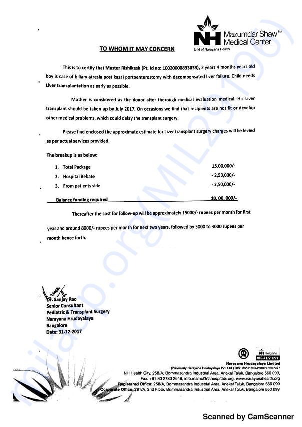 Estimation Letter