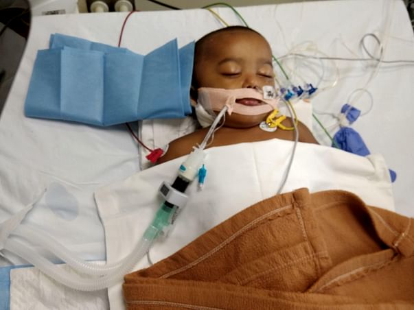 Hilal is little over a year and is suffering from liver failure