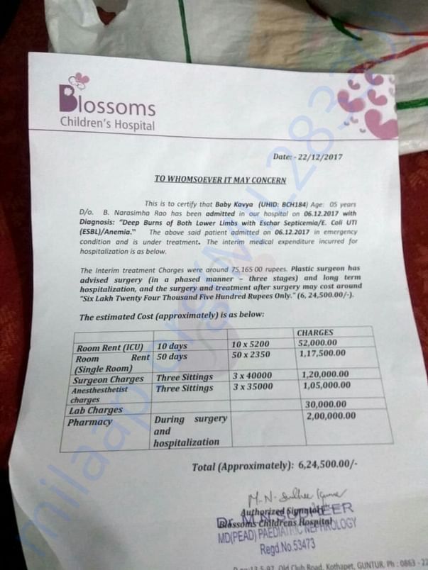 Medical bill