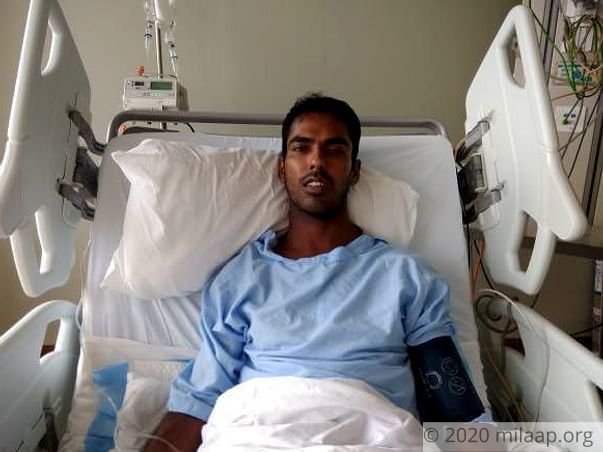 Tinto fights for his life and his only treatment is a liver transplant