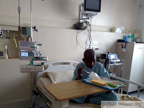 14-year-old is suffering from a serious bone marrow disease
