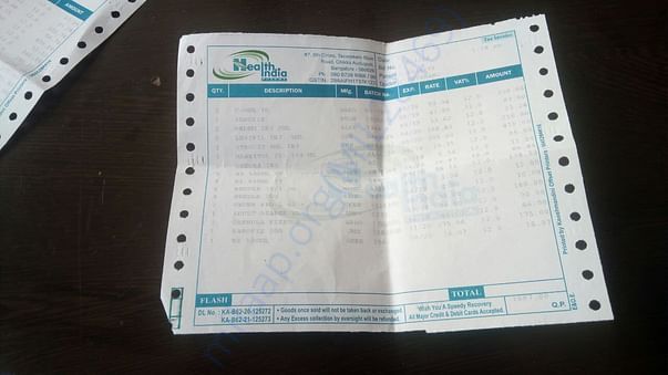 Medicine Bill