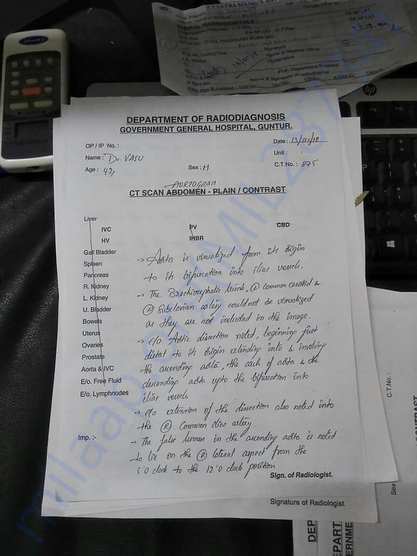 MEDICAL REPORTS
