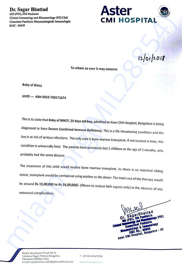 Estimation Letter