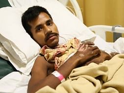 25-year-old Venkatesh in a critical state after being hit by a truck