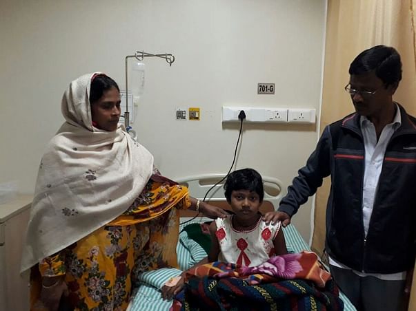 9-year-old Sumaiya is in severe pain due to bone cancer