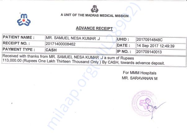 Medical Bill Expense