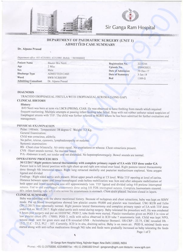 case summary Baby of Niti page 1