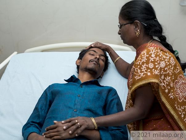 Help 24-year-old Srikar who is suffering from a severe liver disease