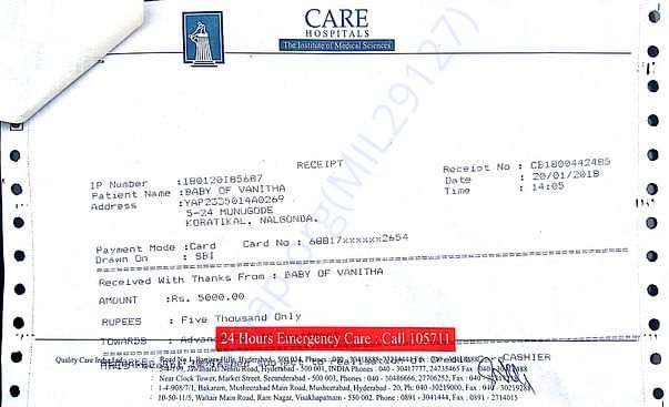 Security deposit bill