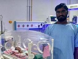 Sunita and Srinivas are struggling to save their prematurely born baby