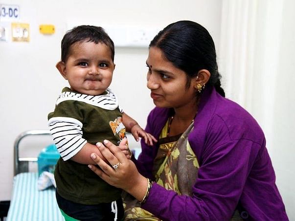 8-Month-Old Hemanth Smiles Even When His Body Is Giving Up On Him