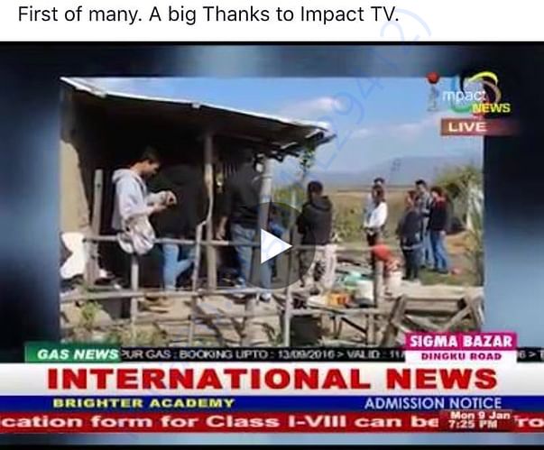 Featured on Impact tv news.