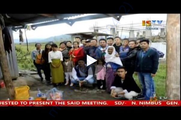 Featured on ISTV news for donation of sanitary latrine to an 85yrs old