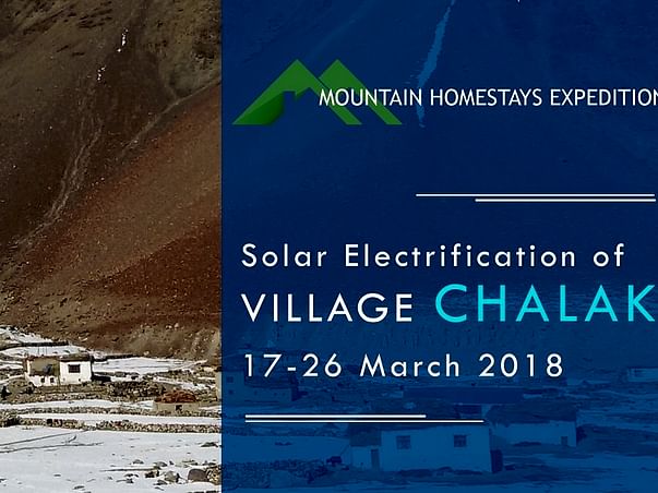 Fundraiser for Solar Electrification of Chalak Village