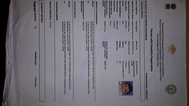 Registered doc of Thalassemia