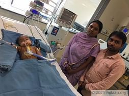Divya's Little Baby Struggles To Breathe And Needs Our Help