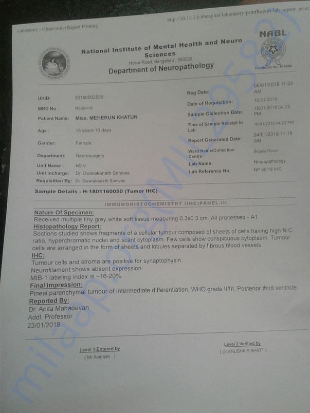 Doctor refered to other private hospital