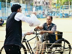 Rice Bucket Challenge Rice Distribution