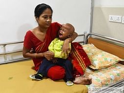 2 year old Kaushik's mother is struggling to pay for his Chemo.