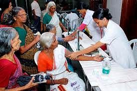 Medical camp for Elderly people