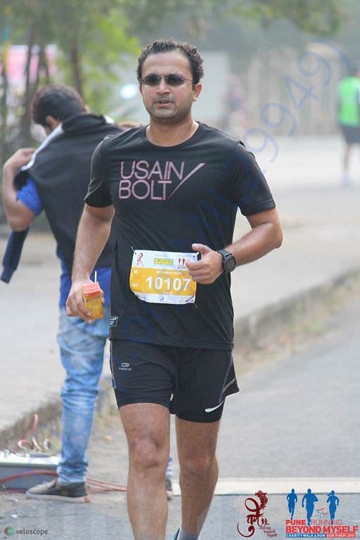 Hemanth Rao - Full Marathoner - Coordinator of this Challenge