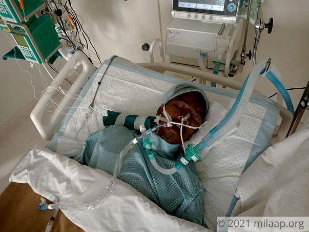 Help 19-year-old-Pratik fight in the ICU after a severe road accident