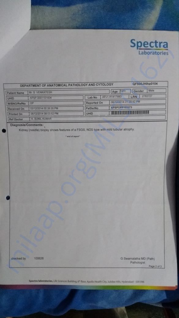 Kidney transplantation details