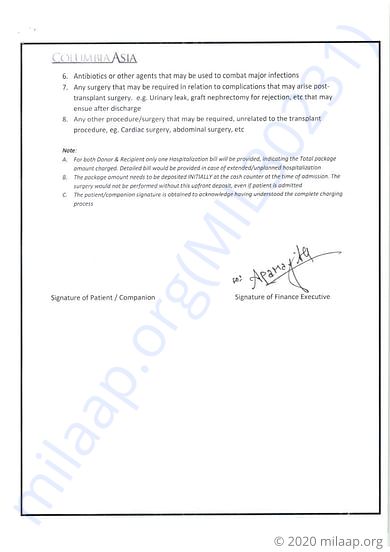 Estimation Letter