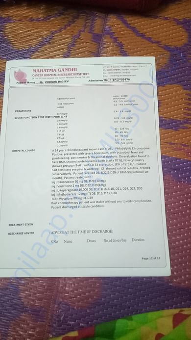 Blood cancer treatment lekumenia