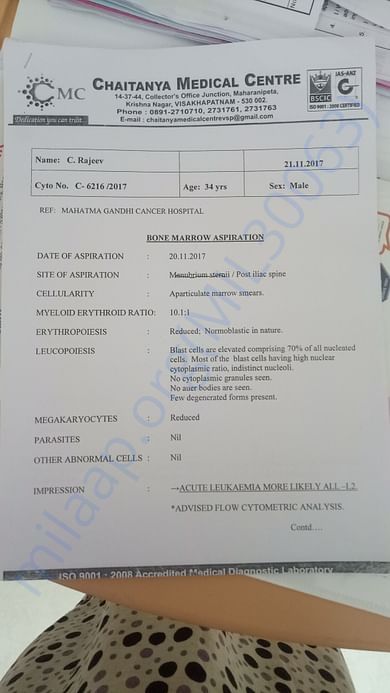 Blood cancer treatment lekumenia