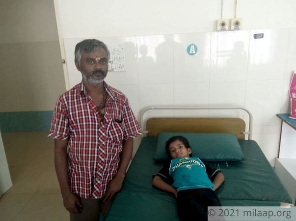 Help 4-year-old Vetriselvan Who Struggles To Breathe Every Day