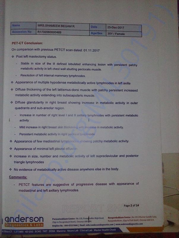 Scan report 2