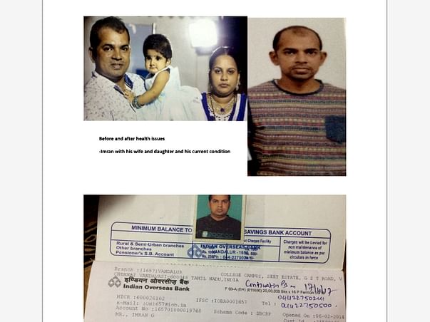 Save Imran for Renal Surgery 2 Inj Simulect Cost 1.5 Lakhs in 48hrs