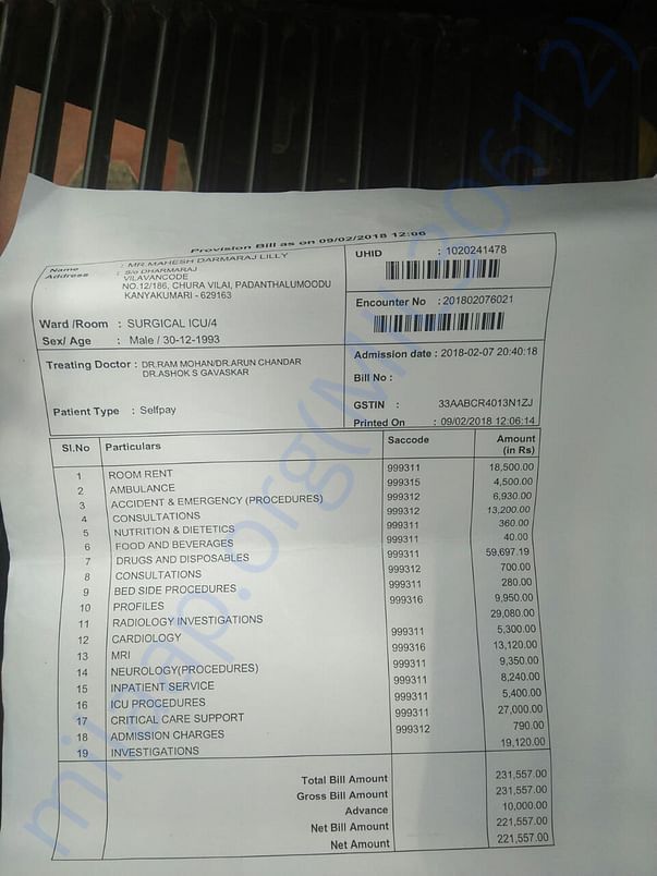 Medical Bills