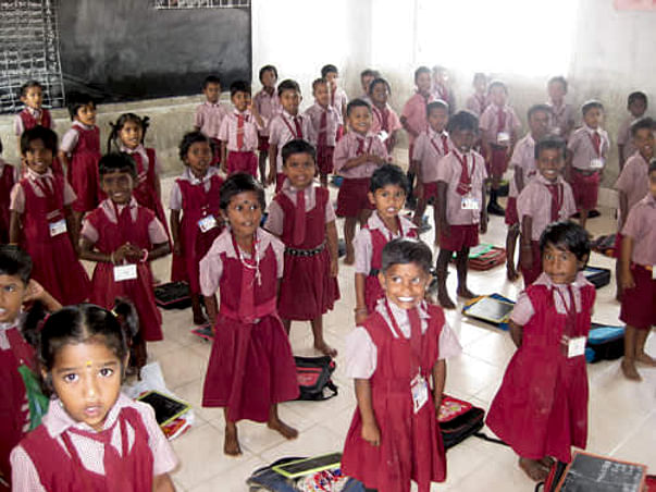 Sponsor Computers To Mary Matha School, Trichy