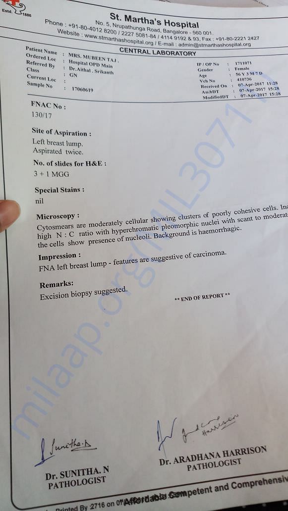 Central Laboratory Report