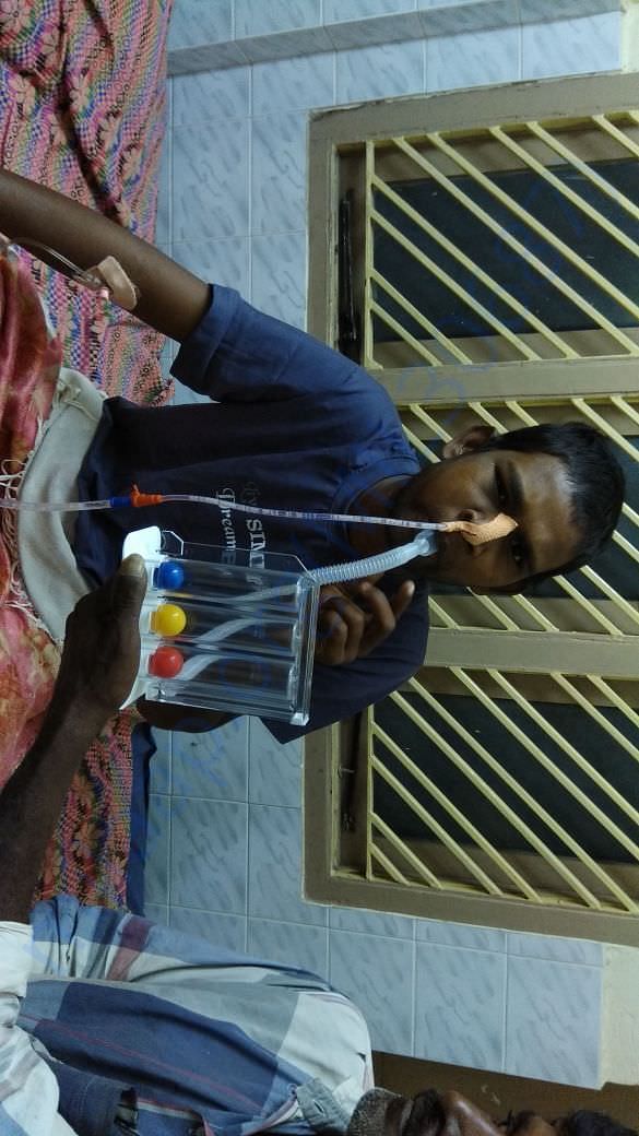 Present his situation