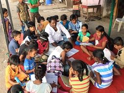 Building free traning centre in slum area for kids & womens